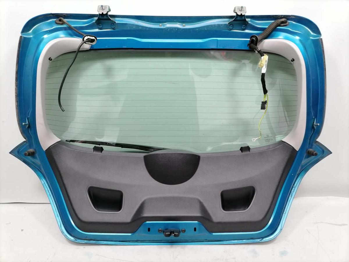 Peugeot 207 original Heckklappe mit Heckscheibe KMU Blaumetallic Flie&szlig;heck Bj.2008